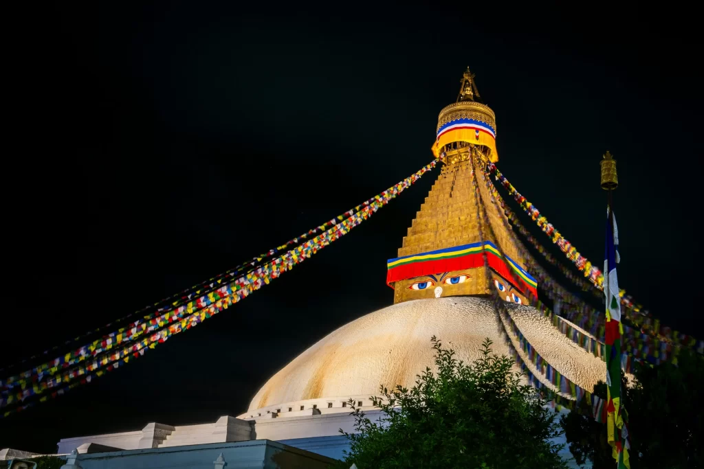 6 days trip boudhanath stupa